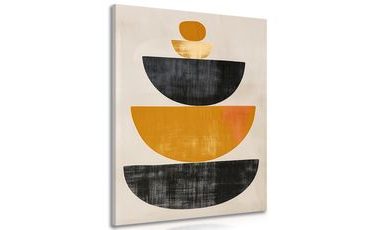 OBRAZ JAPANDI SE STYLOVÝM VZOREM - JAPANDI OBRAZY - OBRAZY