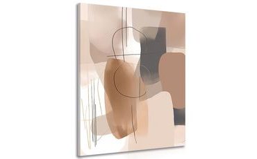 CANVAS PRINT ABSTRACT SHAPES NO10 - PICTURES OF ABSTRACT SHAPES - PICTURES