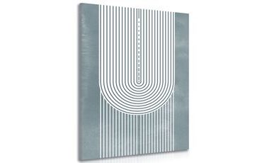 OBRAZ BOHO DUHA MID-CENTURY - ABSTRAKTNÍ OBRAZY - OBRAZY