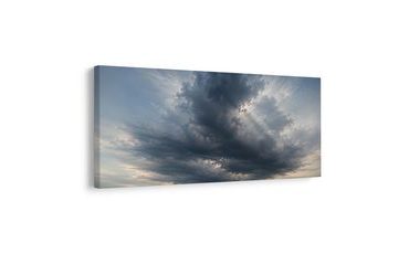 TABLEAU SUR TOILE – IMPOSANTS NUAGES D’ORAGE DANS LE CIEL - TABLEAUX DE LA NATURE ET DES PAYSAGES - TABLEAUX