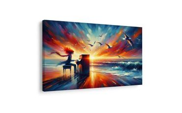 WANDBILD LIED DES OZEANS - BILDER MEER UND STRAND - BILDER