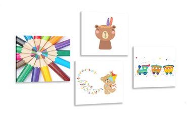 ΣΕΤ ΕΙΚΌΝΩΝ ΣΕ ΔΙΑΣΚΕΔΑΣΤΙΚΌ ΧΡΩΜΑΤΙΚΌ ΣΧΈΔΙΟ - ΣΎΝΟΛΟ ΠΊΝΑΚΕΣ - ΠΊΝΑΚΕΣ