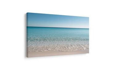 TABLEAU SUR TOILE – SURFACE MARINE PAISIBLE - TABLEAUX DE LA MER ET DE LA PLAGE - TABLEAUX