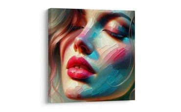 OBRAZ ABSTRAKTNÍ ŽENSKÝ PORTRÉT - OBRAZY ŽENY - OBRAZY