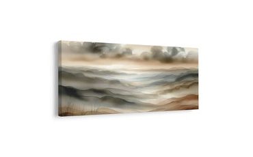 OBRAZ TLUMENÉ KOPCE V MLZE - OBRAZY PŘÍRODY A KRAJINY - OBRAZY