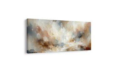 OBRAZ BÉŽOVÁ ABSTRAKTNÍ HARMONIE - ABSTRAKTNÍ OBRAZY - OBRAZY