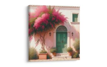 WANDBILD BLUMENBOGEN - BILDER BÄUME UND LAUB - BILDER