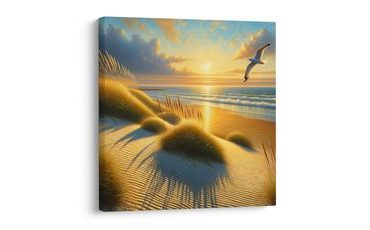 OBRAZ SLUNEČNÍ PAPRSKY NA MOŘI - OBRAZY VÝCHOD A ZÁPAD SLUNCE - OBRAZY