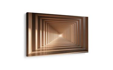 TABLEAU SUR TOILE – PASSAGE LUMINEUX VERS L’INFINI - IMAGES FORMES ABSTRAITES - TABLEAUX