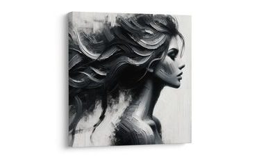 OBRAZ ELEGANCE ČERNOBÍLÉ KRÁSY - OBRAZY ŽENY - OBRAZY