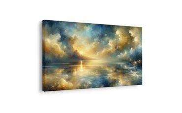 OBRAZ SLUNEČNÍ PAPRSKY NA VODĚ - OBRAZY VÝCHOD A ZÁPAD SLUNCE - OBRAZY