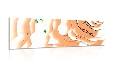 OBRAZ ABSTRAKTNÍ POVRCH MĚSÍCE - ABSTRAKTNÍ OBRAZY - OBRAZY