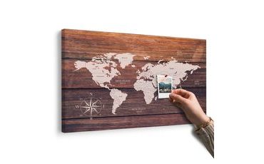 КАРТИНА ВЪРХУ КОРК – ДЕЛИКАТНА КАРТА С ДЪРВЕНО ФОН - КАРТИНИ ВЪРХУ КОРК - КАРТИНИ