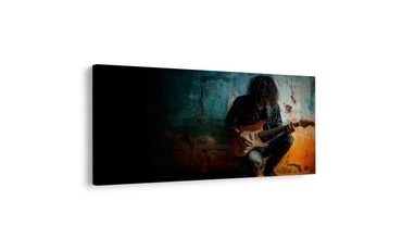 SLIKA GLAZBENIK S ELEKTRIČNOM GITAROM - GLAZBENE SLIKE - SLIKE
