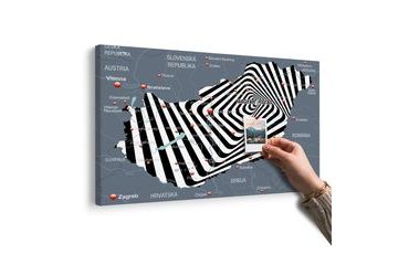 PARAFA KÉP MODERN KIVITELŰ MAGYARORSZÁG TÉRKÉPE - PARAFA KÉPEK - KÉPEK