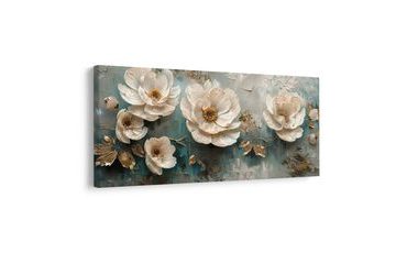 OBRAZ LUXUSNÍ KVĚTINOVÁ HARMONIE - OBRAZY KVĚTŮ - OBRAZY