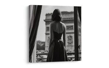 KÉP KILÁTÁS AZ ABLAKBÓL A VÁROSRA - NŐKET ÁBRÁZOLÓ KÉPEK - KÉPEK