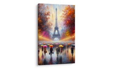 OBRAZ PAŘÍŽ V BARVÁCH PODZIMU - OBRAZY PAŘÍŽ - OBRAZY