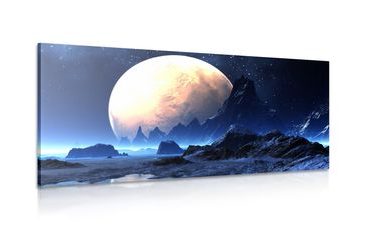 WANDBILD FANTASY-LAND - BILDER VON UNIVERSUM UND STERNEN - BILDER