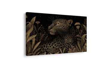 SLIKA LEOPARD U NOĆNOJ DŽUNGLI - SLIKE LAVOVA I TIGROVA - SLIKE