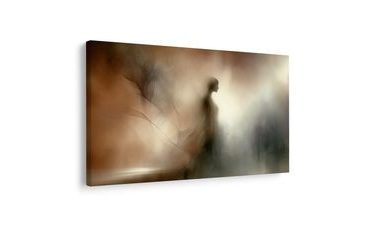 OBRAZ TAJEMNÁ SILUETA V MLZE - OBRAZY ŽENY - OBRAZY