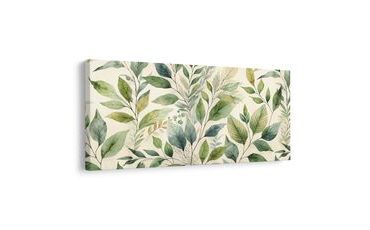 WANDBILD NATÜRLICHES BOTANISCHES MUSTER - BOTANISCHE BILDER - BILDER