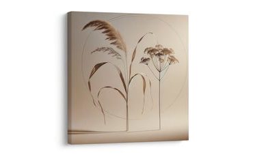 OBRAZ MINIMALISTICKÉ TRAVINY - OBRAZY TRÁVY - OBRAZY