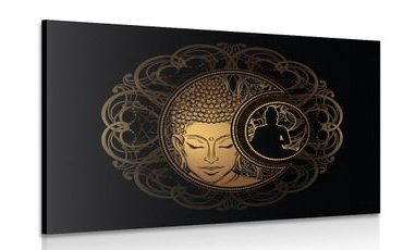 IMPRESSION SUR TOILE POUVOIR HARMONIEUX DE BOUDDHA - IMPRESSIONS SUR TOILE FENG SHUI - IMPRESSION SUR TOILE