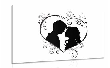 IMPRESSION SUR TOILE COUPLE AMOUREUX - IMPRESSIONS SUR TOILE LOVE - IMPRESSION SUR TOILE