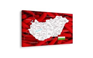 KÉP MAGYARORSZÁG TÉRKÉPE JELLEGZETES HÁTTÉRREL - TÉRKÉPES KÉPEK - KÉPEK