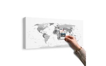 PARAFA KÉP FEKETE FEHÉR TÉRKÉP MEGNEVEZÉSEKKEL - PARAFA KÉPEK - KÉPEK