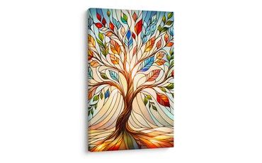 OBRAZ STROM ŽIVOTA S PESTROBAREVNÝM LISTÍM - OBRAZY STROMY ŽIVOTA - OBRAZY