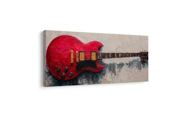 SLIKA LEGENDARNA CRVENA GITARA SG - GLAZBENE SLIKE - SLIKE