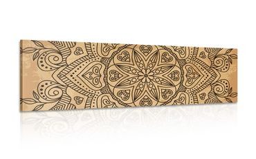 OBRAZ MANDALA SO STARODÁVNYM NÁDYCHOM - OBRAZY FENG SHUI - OBRAZY