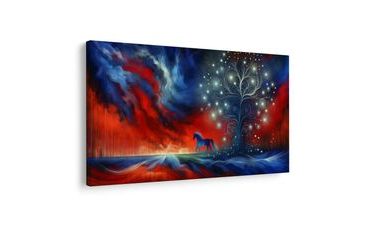 SLIKA KONJ I DRVO ŽIVOTA - SLIKE STABLA ŽIVOTA - SLIKE