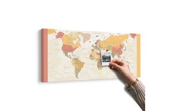 КАРТИНА ВЪРХУ КОРК – ПОДРОБНА КАРТА НА СВЕТА - КАРТИНИ ВЪРХУ КОРК - КАРТИНИ