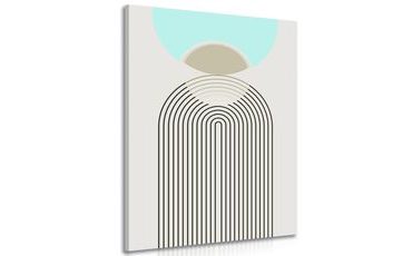 OBRAZ DUHA BUDOUCNOSTI MID-CENTURY - ABSTRAKTNÍ OBRAZY - OBRAZY