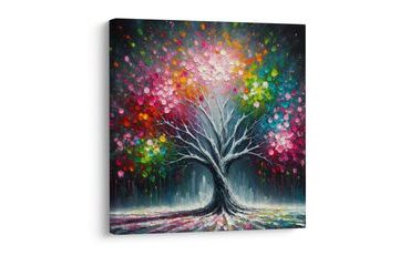 OBRAZ ZÁŘIVÉ BARVY STROMU ŽIVOTA - OBRAZY STROMY ŽIVOTA - OBRAZY