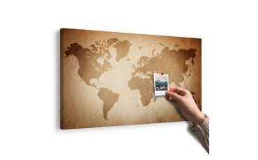 PARAFA KÉP VINTAGE VILÁG TÉRKÉP - PARAFA KÉPEK - KÉPEK