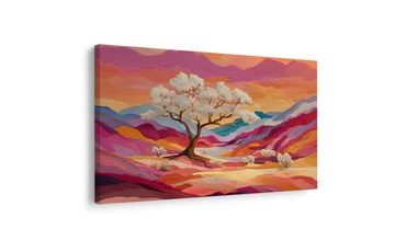 OBRAZ PODZIMNÍ KRAJINA A STROM ŽIVOTA - OBRAZY STROMY ŽIVOTA - OBRAZY