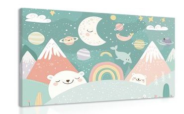 WANDBILD FÜR KINDER AUS DEM TIERREICH - BILDER FÜR KINDER - BILDER