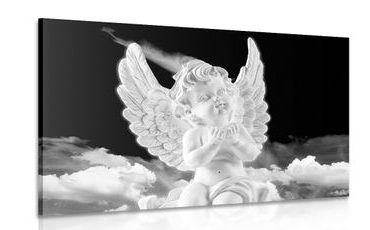 KÉP GONDOSKODÓ ANYGAL FEKETE FEHÉRBEN - FEKETE-FEHÉR KÉPEK - KÉPEK