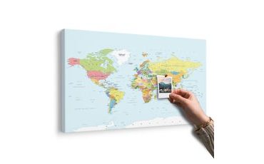 OBRAZ NA KORKU KLASICKÁ MAPA - OBRAZY NA KORKU - OBRAZY