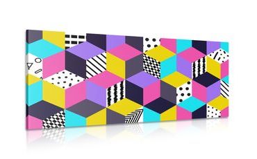 OBRAZ BAREVNÝ VZOR - POP ART OBRAZY - OBRAZY