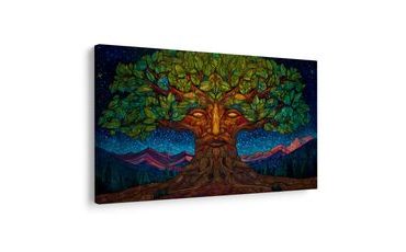 OBRAZ MYSTICKÝ STROM ŽIVOTA - OBRAZY STROMY ŽIVOTA - OBRAZY