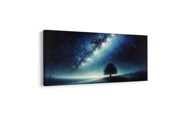 OBRAZ NOČNÍ KRAJINA SE STROMEM ŽIVOTA - OBRAZY STROMY ŽIVOTA - PICTURES