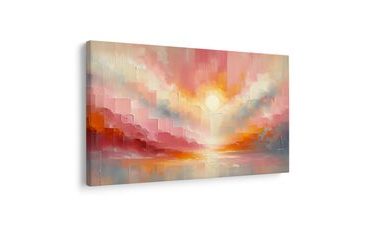 OBRAZ PASTELOVÝ VÝCHOD SLUNCE - OBRAZY PODLE MOTIVU - OBRAZY