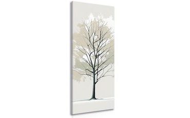 CANVAS PRINT AUTUMN TREE CROWN - PICTURES OF TREES AND LEAVES - PICTURES