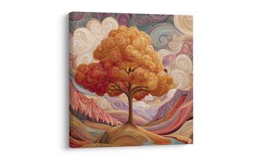 OBRAZ MYSTICKÝ STROM ŽIVOTA V KRAJINĚ - OBRAZY STROMY ŽIVOTA - OBRAZY