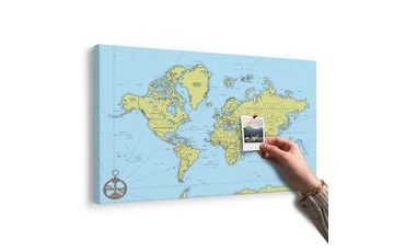 PARAFA KÉP STÍLUSOS TÉRKÉP IRÁNYTŰVEL - PARAFA KÉPEK - KÉPEK